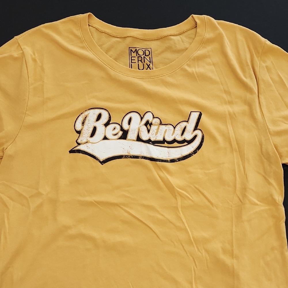 Modern Lux Yellow 'Be Kind' T-Shirt